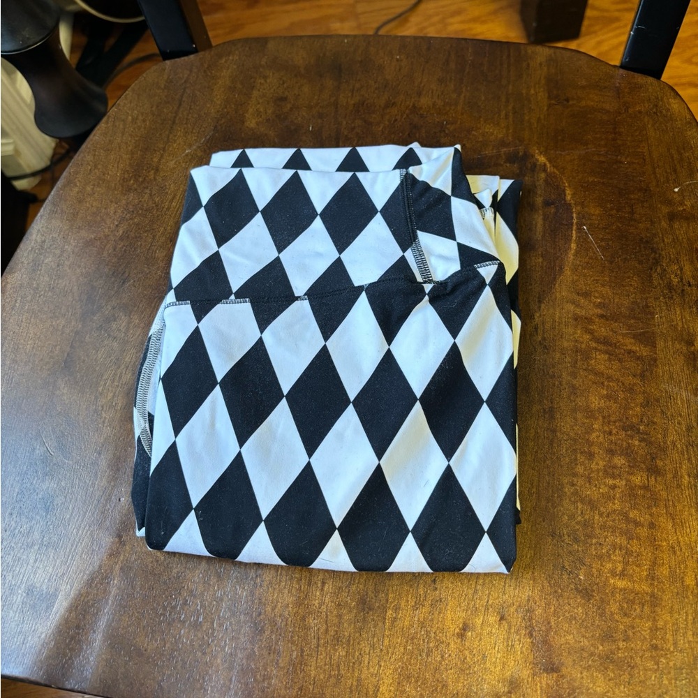 Buffbunny Collection Argyle print Leggings